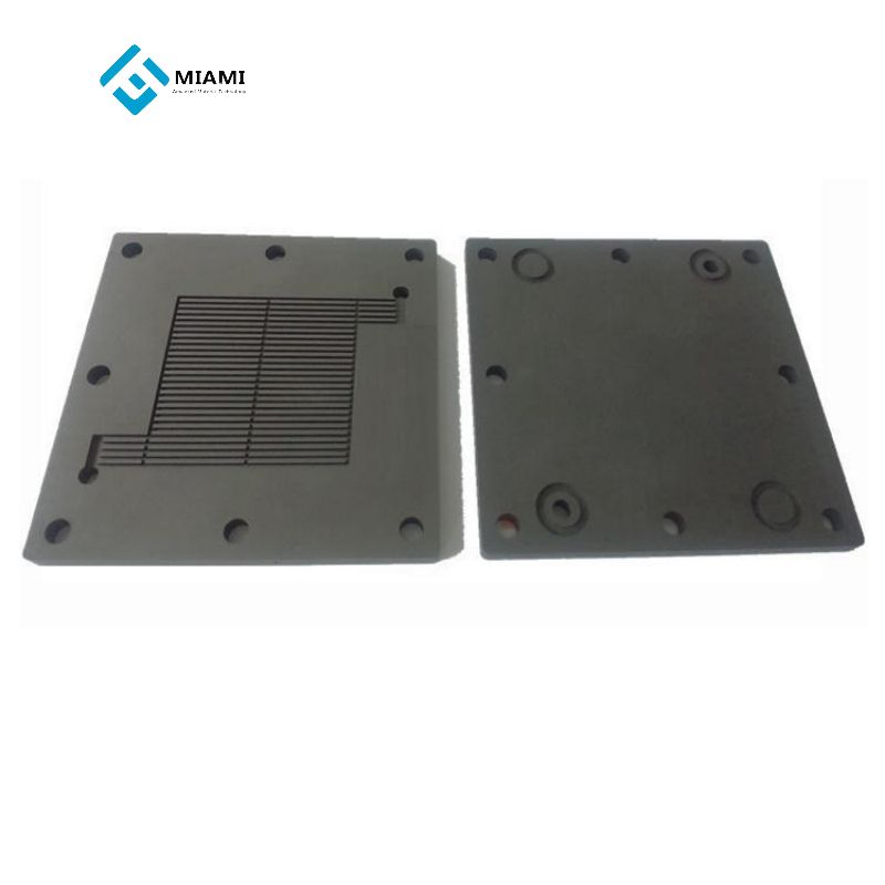 Bipolar Graphite Plat Baterai Grafit Bipolar Plat untuk Sel Bahan Bakar