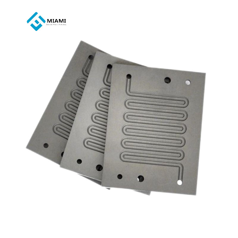 Pelat bipolar titanium sel bahan bakar logam khusus pelat bipolar titanium hidrogen