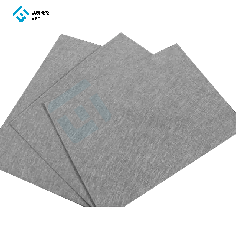 Electrolyzer menggunakan nano-berlapis titanium felt
