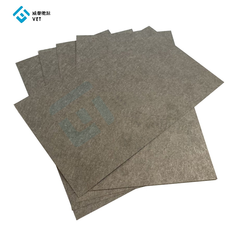 Serat titanium terasa untuk sel bahan bakar