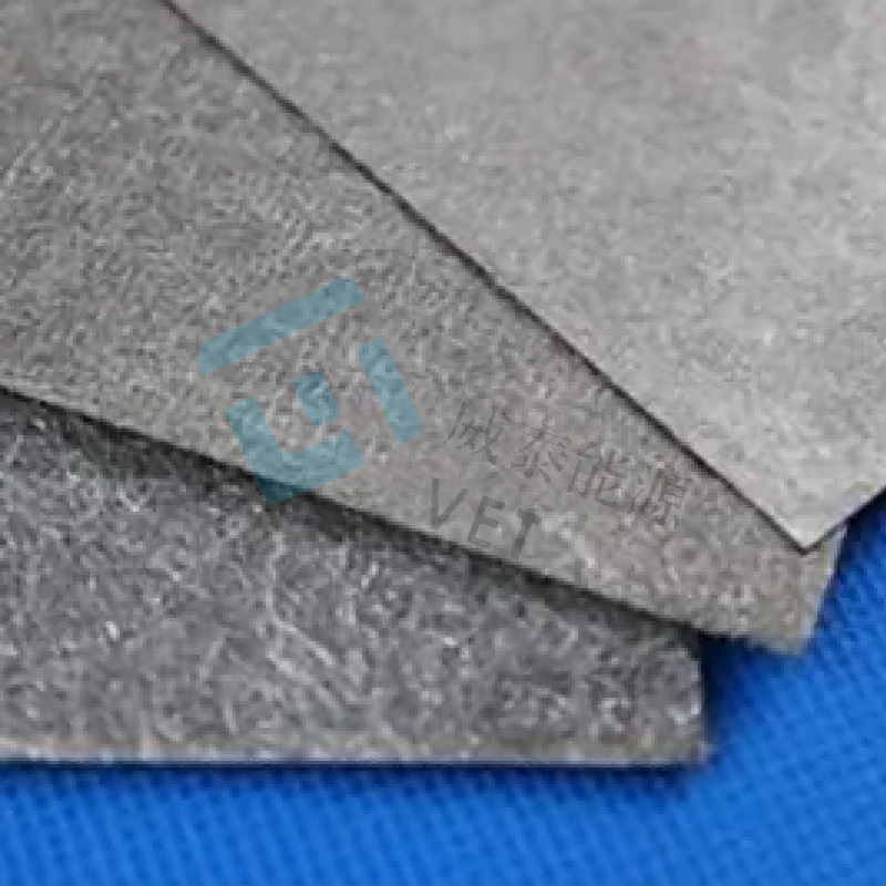 Serat titanium terasa lapisan filter gas bahan anoda sel elektrolitik sel bahan bakar
