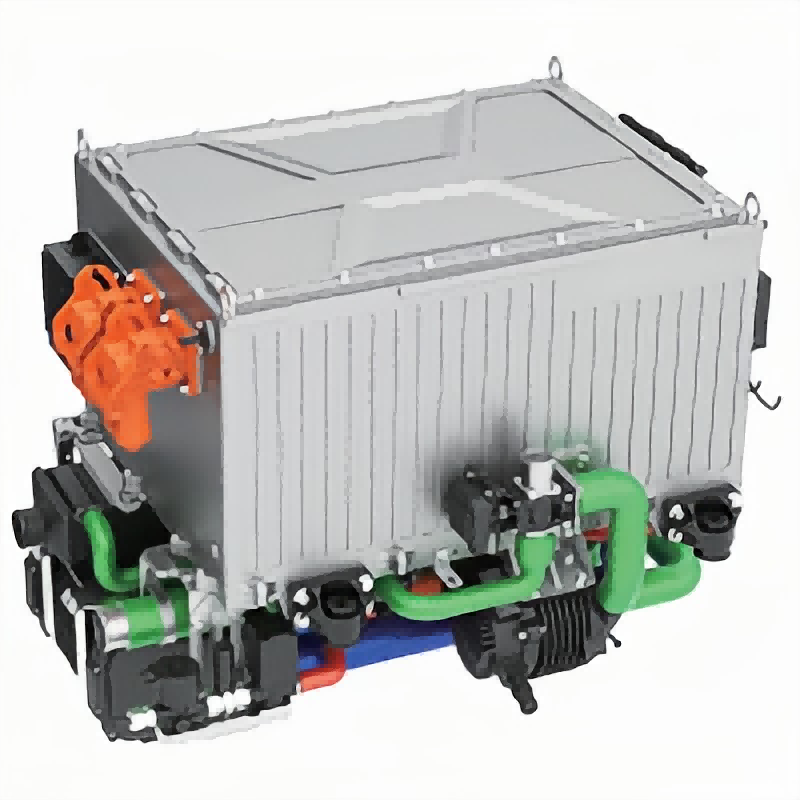 Sel Bahan Bakar Hidrogen Dokter Hewan 60kw generator sel bahan bakar berpendingin air otomotif